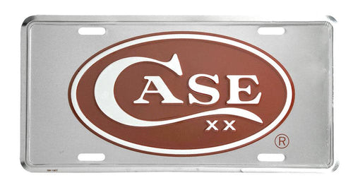 Case Oval Logo License Plate