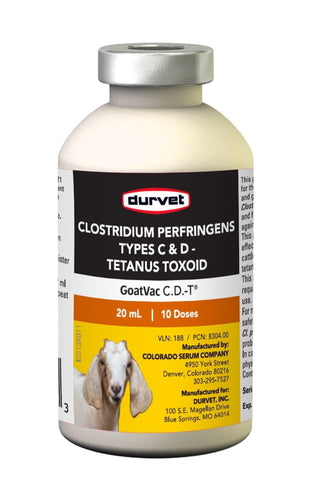Durvet GoatVac C.D.-T Goat Vaccine