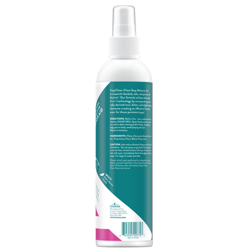 TropiClean Chew Stop Dog Behavior Aid Home Spray 3-In-1