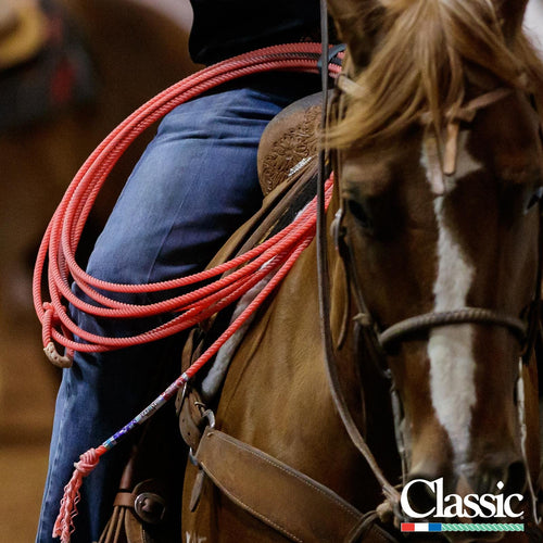 Classic Rope Heat Team Rope, 35-foot Heel