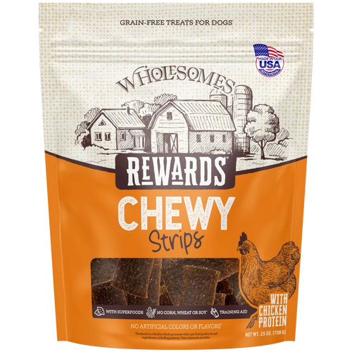 Wholesomes™ Rewards Chewy Chicken Strips 25 oz. Dog Treats