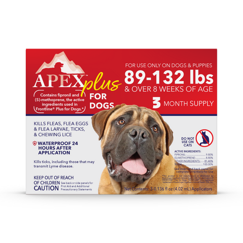 Apex™ Plus for Dogs 89-132 lbs (3 Count)