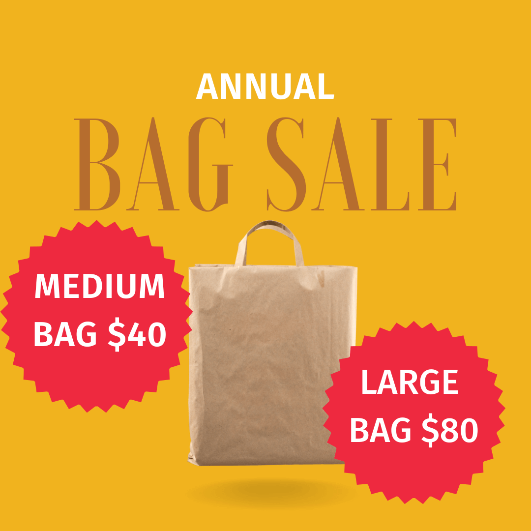 annual bag sale
